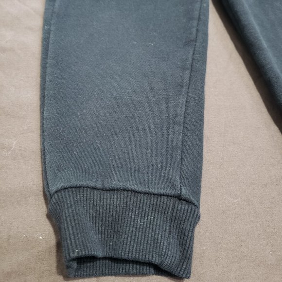 Puma Track Pants With Elastic Waistband Minimalistic Black Design Kids Size 3T - Picture 5 of 6